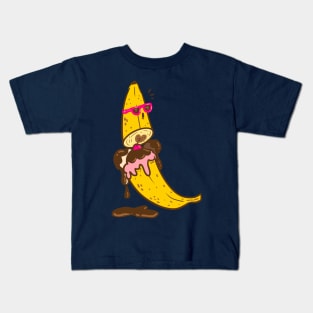 Banana Split Kids T-Shirt